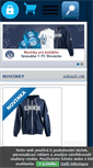 Mobile Screenshot of fanshop.fcslovacko.cz